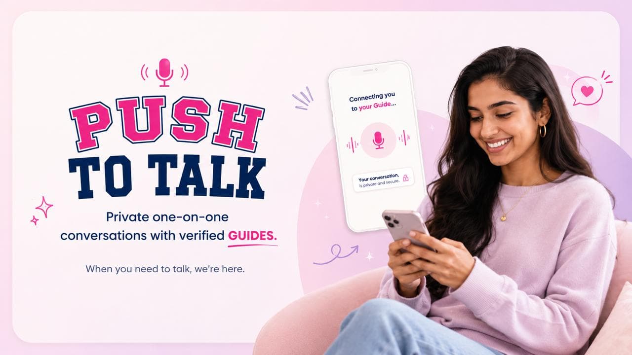 Push to Talk — speak up, your voice, your way
