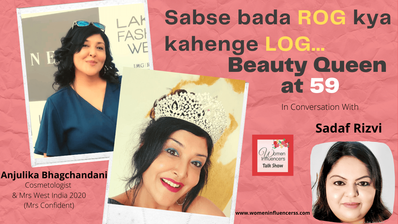 Crowned BEAUTY QUEEN at the age of 59!