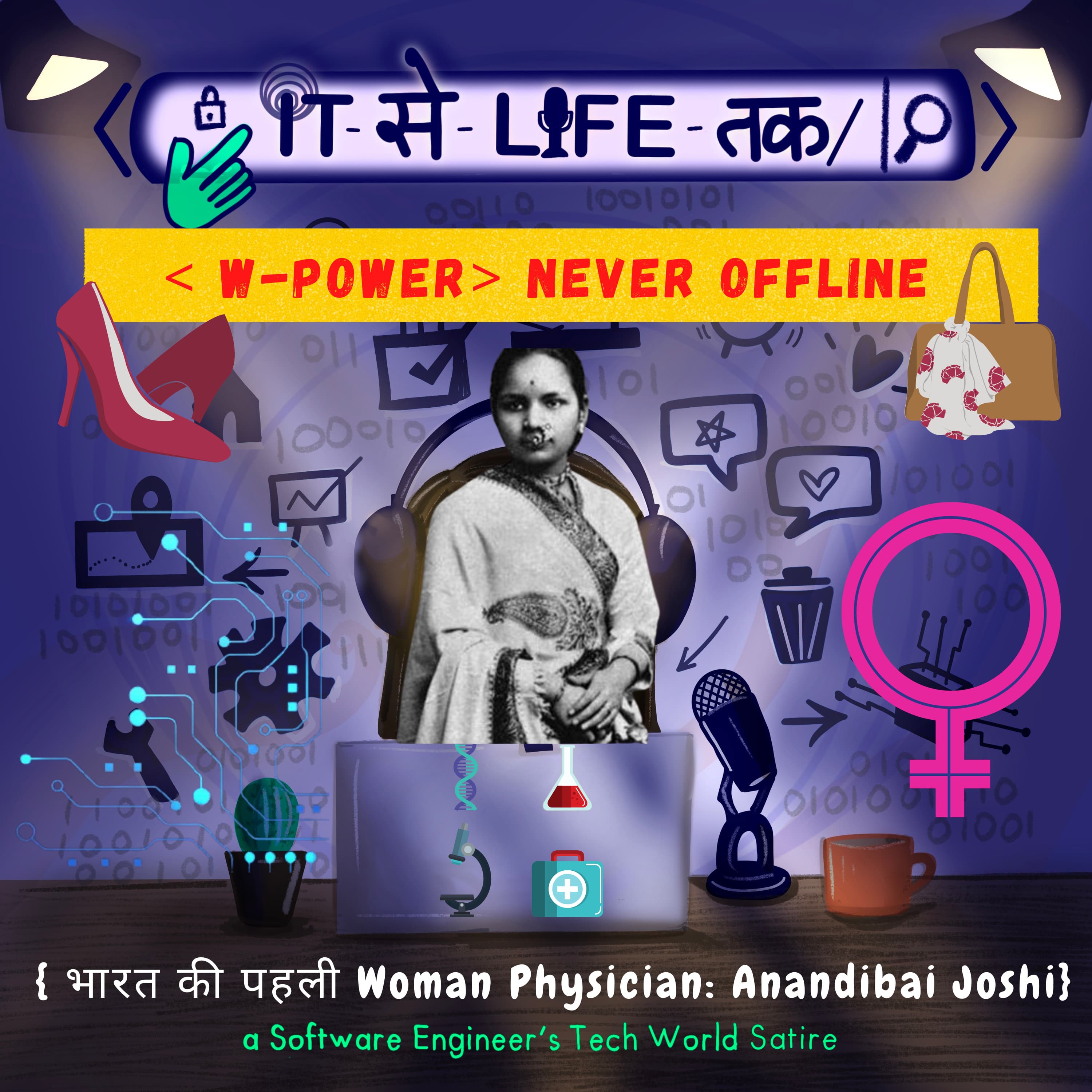 भारत की पहली Woman Physician की कहानी - Anandibai Gopalrao| W - Power Never Offline Series ♀️ (2/12)